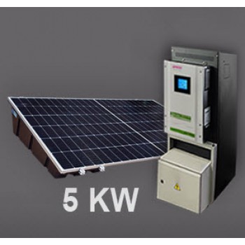 ХИБРИДНА ФОТОВОЛТАИЧНА  СТАНЦИЯ 5 KW